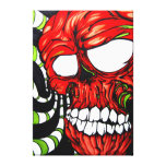 De Kunst van Arek - Originele Druk - de "Schedel v Canvas Prints