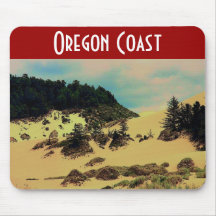 De Kust van Oregon (Duinen) Mousepad Muis Matten