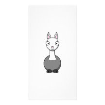 De Lama van de cartoon Persoonlijke Fotokaart