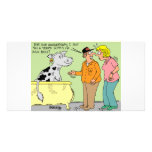 DE LANDBOUW HUMOR VAN DE CARTOON VAN DE ECHTGENOOT FOTOKAARTEN