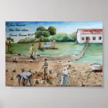 De landbouw plaat