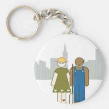 De Landbouwer van Amercian Sleutel Hangers
