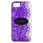 De lavendelkant van PixDezines iPhone 5 Cover