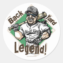 De Legende van de Achtertuin! Sticker