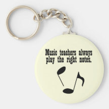 De Leraar van de muziek Sleutelhangers