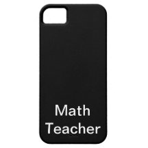 De Leraar van de wiskunde iPhone 5 Cases