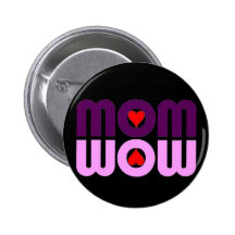 De leuke bezinning van het Mamma met harten Speldbutton