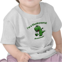 De leuke Dinosaurus is een Cheekysaurus Shirt