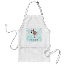 De leuke Flamingo van de Cartoon Schort