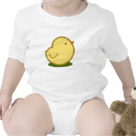 De leuke Klimplant van het Baby van het Kuiken T-shirt