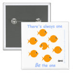 De leuke Motivatie Inspirerend Knoop van de Gift buttons