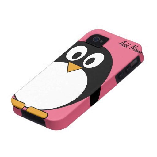 De leuke Pinguïn van de Cartoon - iPhone 4 4s iPhone 4 Hoesjes