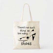 De leuke Slogan van Schoenen voor Mode Shopaholic Tas