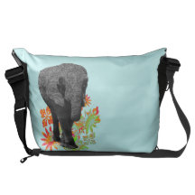 De leuke Zakken van de Boodschapper van de Olifant Messenger Bag