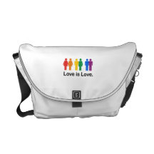 De liefde is Liefde Postman Tas