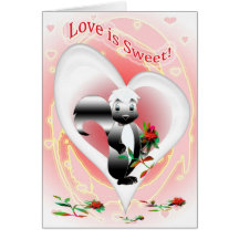 De liefde is Zoet! Kaart