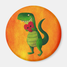 De Liefde van de Dinosaurus RAWR Magneten