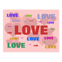 De Liefde van de Liefde van de liefde Wens Kaarten