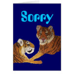 De Liefde van Purrfect van tijgers Kaart