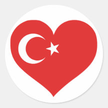 De Liefde van Turkiye Stickers