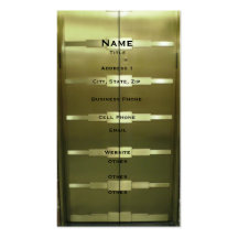 De Lift van de Stijl van Deco Visitekaartje