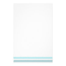 De Lijnen en het Stip van Aqua Persoonlijk Briefpapier
