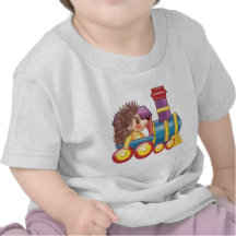 de locomotief en de egel shirts