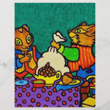 De lunch van eekhoorns door Piliero Folders