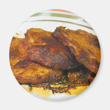 De Maaltijd van Porkchops Koelkast Magneetje