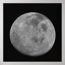 De maan (Apollo 17) Plaat