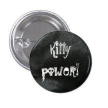 De Macht van het kat! Knoop Button