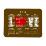 De Magneet van de Kalender van de Liefde van de ch