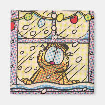 De Magneet van de Kerstavond van Garfield magneten