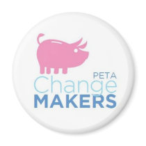 De Magneet van de Makers van de Verandering PETA magneten