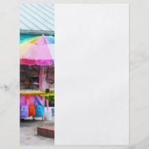 De Markt van Lucaya van de haven Folder Ontwerp