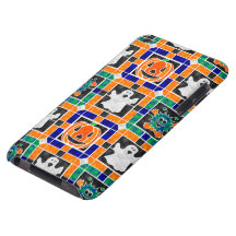 De marmeren Tegels van Halloween van het Mozaïek iPod Case-Mate Hoesje