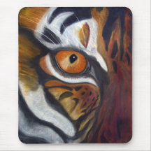 De Mat van de Muis van het Oog van de tijger Muismatten