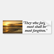 de meeste vergeven Sticker van de Bumper Bumperstickers