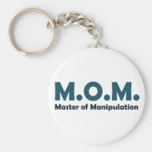 De Meester van het MAMMA van Manipulatie Sleutelhanger