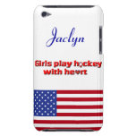 De meisjes spelen hockey met hart! - U.S./Personal iPod Touch Hoesje