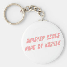 De meisjes van Dubstep waggelen Sleutel Hanger