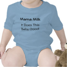 De Melk van mamma's, het doet Dit Goed van Baby! Shirts