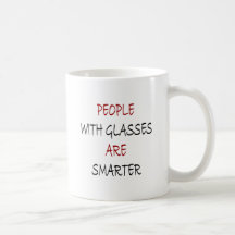 De mensen met Glazen zijn Slimmer Koffie Bekers