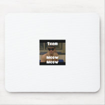 de miauw van de teammiauw mousepad muismatten