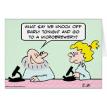 de microscoopmicrobrewery van laboratoriumwetensch kaart