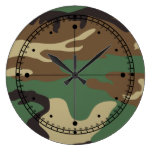 De militaire Klok van de Muur Camo Klokken