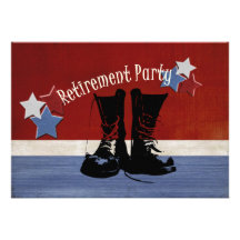 De militaire Partij van de Pensionering Aankondigingen
