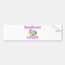 De Minnaar van Bandicoot Bumperstickers