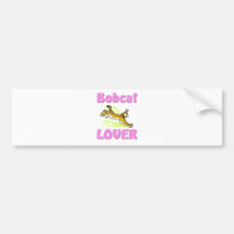 De Minnaar van Bobcat Bumperstickers