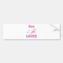 De Minnaar van de bij Bumperstickers